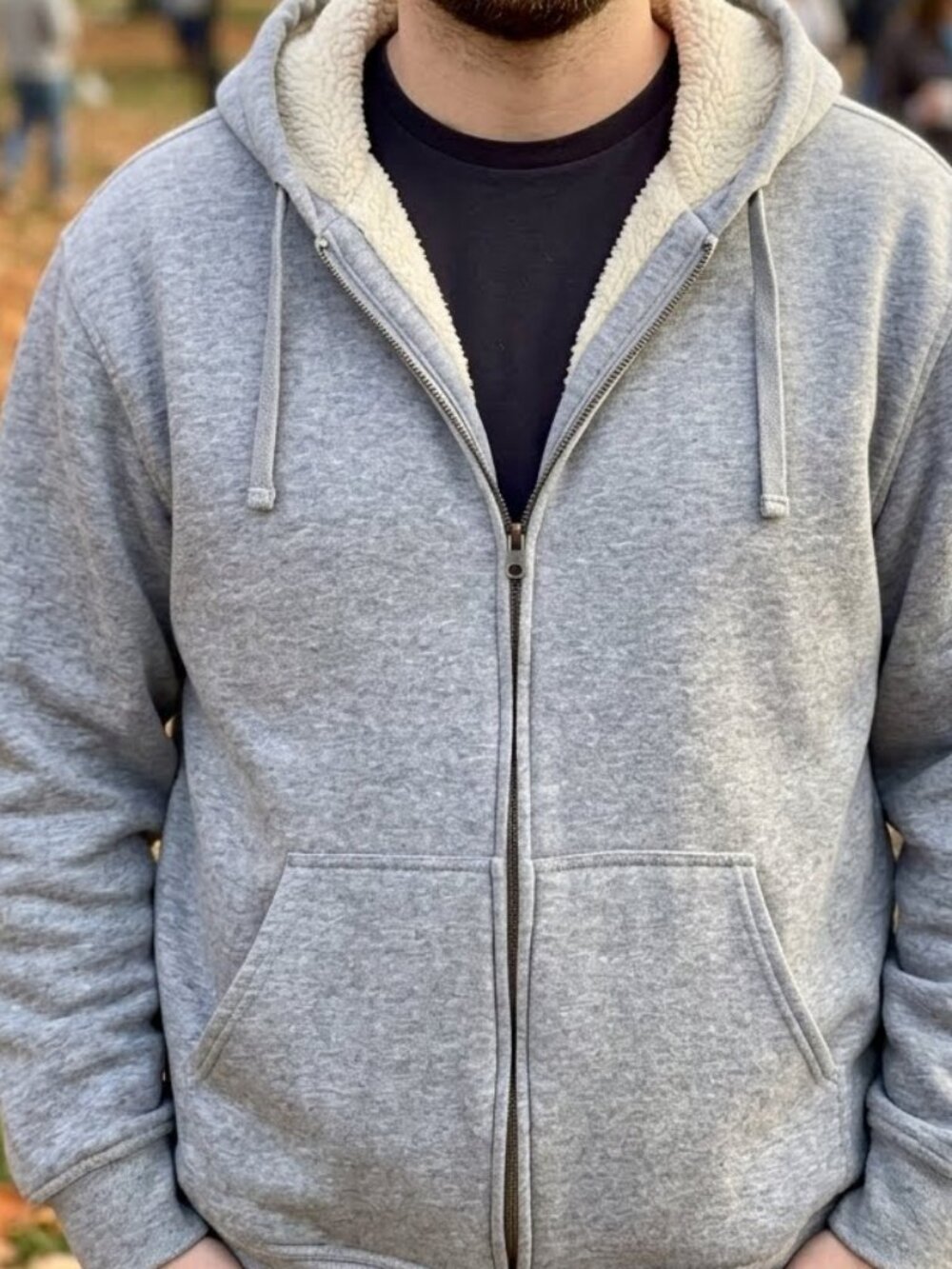 Warm Sherpa Lined Size XL